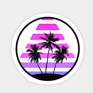 Tropical Neon Sticker